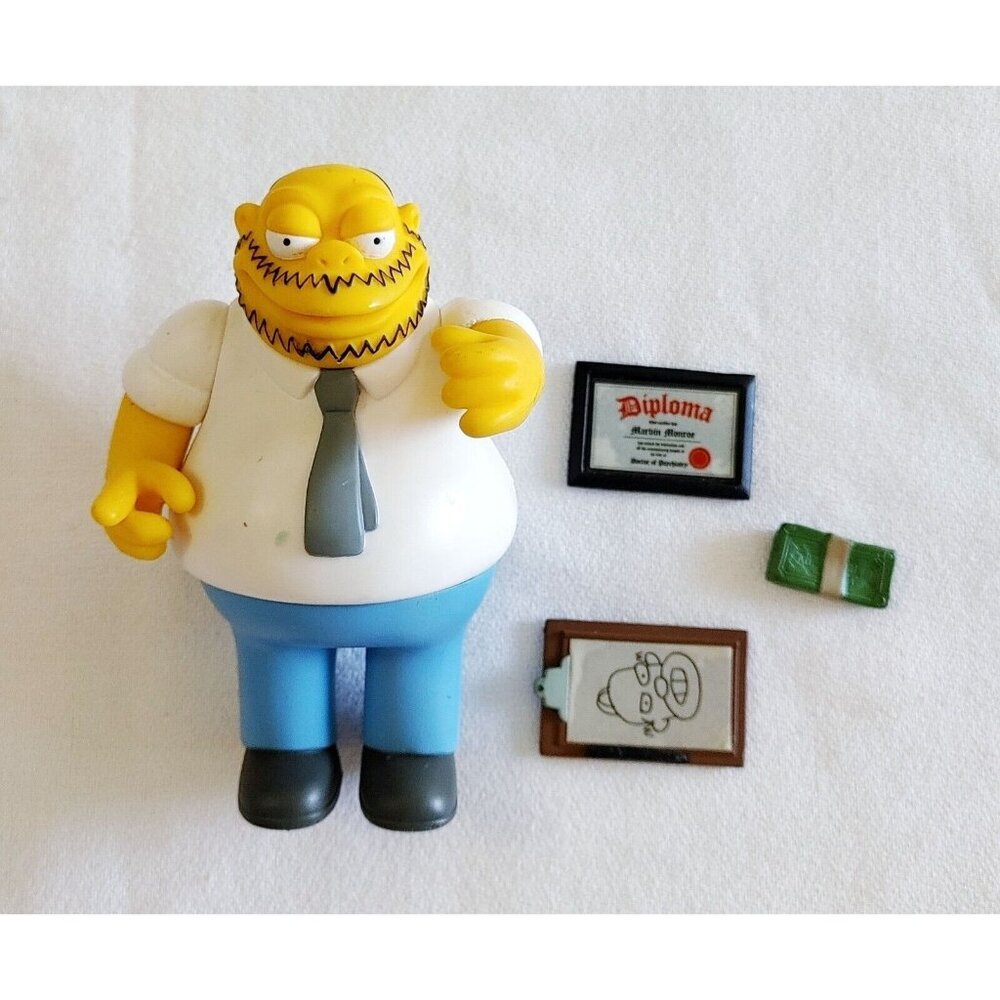DR. MARVIN MONROE - Playmates Simpsons World Of Springfield Series 10 Incomplete